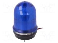Signaller: lighting; blue; MFL; 10÷30VDC; Light source: LED; IP65 QLIGHT