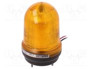 Signaller: lighting; amber; MFL; 10÷30VDC; Light source: LED; IP65 QLIGHT