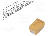 Capacitor: tantalum; 22uF; 50VDC; SMD; X; 2917; ±20%; -55÷125°C; T491 KEMET