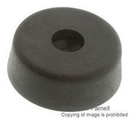 FEET, RUBBER, 37X13.5MM, CABINET, PK20