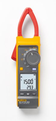 393 CAT III 1500 V True-rms Clamp Meter with iFlex, Fluke