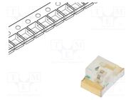 LED; SMD; 0805; yellow; 80÷150mcd; 2x1.25x1.1mm; 140°; 20mA; 75mW KINGBRIGHT ELECTRONIC