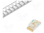 LED; SMD; 1206; red; 150÷250mcd; 3.2x1.6x1.1mm; 140°; 20mA; λd: 630nm KINGBRIGHT ELECTRONIC