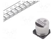 Capacitor: electrolytic; SMD; 15uF; 250VDC; Ø10x10mm; ±20%; 3000h NICHICON
