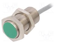 Sensor: inductive; OUT: PNP / NO; 0÷8mm; 10÷30VDC; M18; IP67; 200mA BAUMER