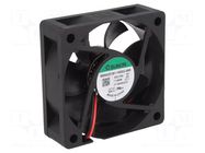 Fan: DC; axial; 12VDC; 60x60x20mm; 38.19m3/h; 32.5dBA; slide; 26AWG SUNON