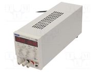 Power supply: programmable laboratory; Ch: 1; 0÷120VDC; 0÷0.75A 