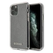 Guess GUHCN58PCGLSI iPhone 11 Pro silver/silver hard case Glitter, Guess