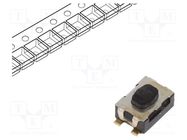 Microswitch TACT; SPST-NO; Pos: 2; 0.05A/32VDC; SMT; none; 2N; 1.9mm C&K