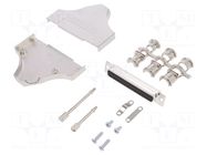 Connector: D-Sub; PIN: 37; plug; female; angled; soldering; black ENCITECH