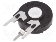 Potentiometer: mounting; single turn,vertical; 5kΩ; 250mW; ±20% PIHER