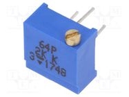 Potentiometer: mounting; multiturn; 2kΩ; 500mW; THT; ±10%; linear VISHAY