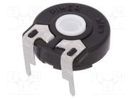 Potentiometer: mounting; single turn,horizontal; 1MΩ; 250mW; ±30% PIHER