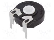 Potentiometer: mounting; single turn,horizontal; 50kΩ; 250mW PIHER