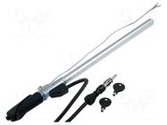 Antenna; telescopic; 0.99m; VW; 1.22m 4CARMEDIA