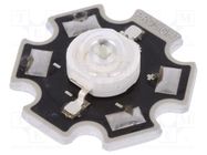 Power LED; STAR; green; 130°; 350mA; 515÷535nm; Pmax: 1W; Proeon ProLight Opto