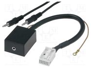 AUX interface; Jack 3.5mm socket; Audi,Seat,VW,Škoda UNI-TEC