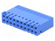 Connector: wire-board; plug; female; Dubox®; 2.54mm; PIN: 20; 2x10 AMPHENOL COMMUNICATIONS SOLUTIONS