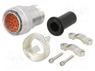 Connector: wire-wire; plug; male; HD30; for cable; PIN: 23; straight DEUTSCH