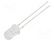 LED; green/blue; 5mm; 30°; Front: convex; 3÷5VDC; No.of term: 2 OPTOSUPPLY