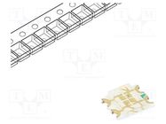 LED; SMD; 1206; RGB; 3.2x2.7x0.7mm; 140°; 20mA; Lens: transparent REFOND