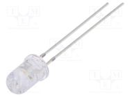 LED; 5mm; yellow/green; 30°; Front: convex; 3÷5VDC; No.of term: 2 OPTOSUPPLY