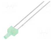 LED; green-yellow; 2mm; 9÷20mcd; 130°; Front: flat; 1.6÷2.4VDC LUCKYLIGHT