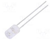 LED; 5mm; red; 270÷460mcd; 110°; Front: flat; 1.6÷2.4VDC LUCKYLIGHT