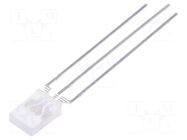 LED; yellow/yellow green; rectangular; 2x5x7.05mm; bicolour; 120° LUCKYLIGHT