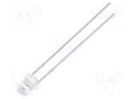 LED; 3mm; yellow; 210÷350mcd; 110°; Front: flat; 1.6÷2.4VDC LUCKYLIGHT