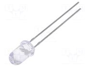 LED; yellow; 5mm; 2900÷5000mcd; 15°; Front: convex; 1.6÷2.4VDC LUCKYLIGHT