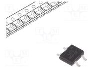 Bridge rectifier: single-phase; 1kV; If: 0.5A; Ifsm: 35A; MBF; SMT LUGUANG ELECTRONIC