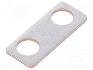 Neutral link; screw; Contacts: copper; ways: 2 MTA