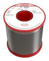 SOLDER WIRE, CRYSTAL 400, 0.71MM, 500G