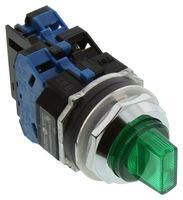 ROTARY SWITCH, 2P, 3POS, 10A, 110V