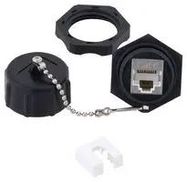 SEALED ETHERNET, RJ45, JACK, CAT6, PANEL