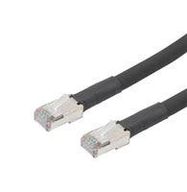 ENET CORD, CAT6A, RJ45 PLUG-PLUG, 15 