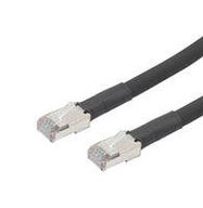 ENET CORD, CAT6A, RJ45 PLUG-PLUG, 25 