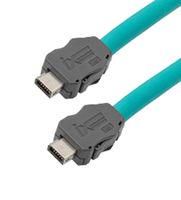 ENET CORD, CAT6A, IX B PLUG-B PLUG, 3.3 