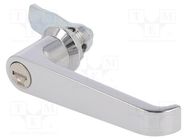 Lock; different cylinder; zinc and aluminium alloy; 18mm 