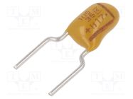 Capacitor: tantalum; 1uF; 35VDC; THT; ±20%; -55÷125°C; T356; 5.08mm KEMET