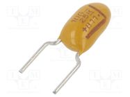 Capacitor: tantalum; 10uF; 25VDC; THT; ±20%; -55÷125°C; T356; 5.08mm KEMET