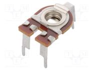 Potentiometer: mounting; single turn; 22kΩ; 100mW; ±20%; linear TELPOD