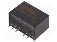 Converter: DC/DC; 3W; Uin: 18÷75V; Uout: 15VDC; Iout: 200mA; SIP6 AIMTEC