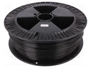 Filament: PET-G; Ø: 1.75mm; black; 220÷250°C; 2kg DEVIL DESIGN