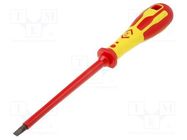 Screwdriver; insulated; slot; 6,5x1,2mm; Blade length: 150mm C.K