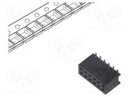 Connector: pin strips; socket; Minitek127®; female; PIN: 12; 1.27mm Amphenol Communications Solutions