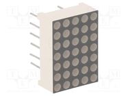 Display: LED; matrix; 5x7; red; 30÷60mcd; anode; 12.7x17.8x6.3mm FORYARD