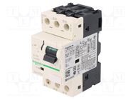 Motor breaker; 3/4kW; 230÷690VAC; for DIN rail mounting; IP20 SCHNEIDER ELECTRIC