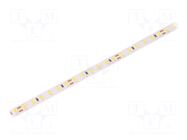 LED tape; white warm; 2835; LED/m: 120; 8mm; IP20; 120°; 12W/m; 24VDC LEDDEX